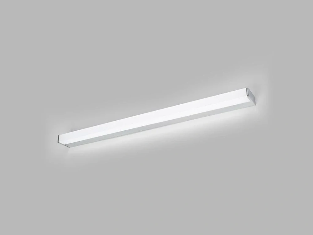 Svítidlo QUADRA 90 LED 18W NÁSTĚNNÉ CHROM IP44 - LED2 Lighting