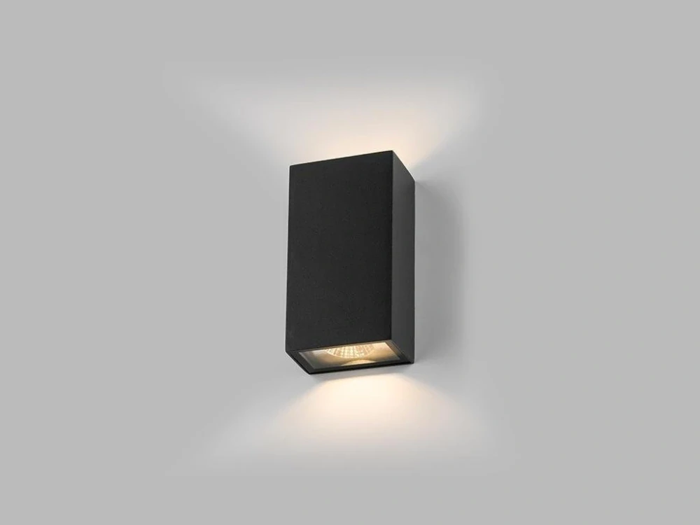 LED2 BLOCK, A NÁSTĚNNÉ ANTRACITOVÉ IP54 - LED2 Lighting