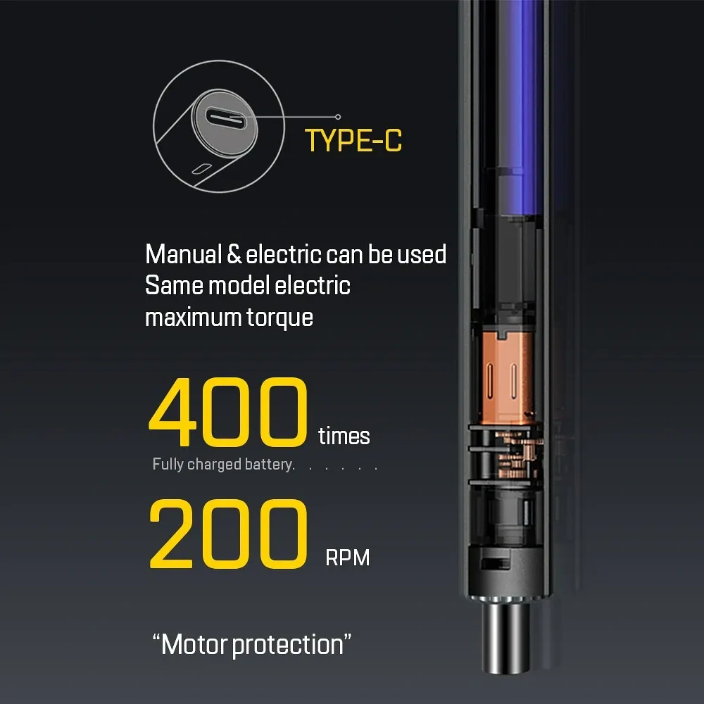 Elektrický šroubovák N20 s výměnnými bity a magnetizérem UF-TOOLS