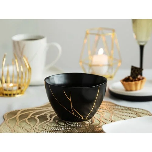 Porcelánová miska Magnific černá - Altom design