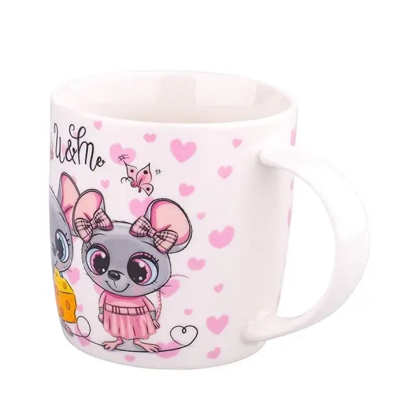 Porcelánový hrneček myšák a myška LOVE - Altom Design
