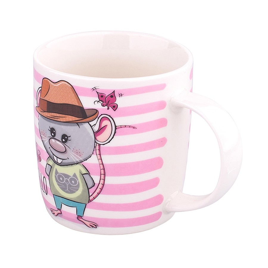 Porcelánový hrneček myšák HELLO - Altom Design