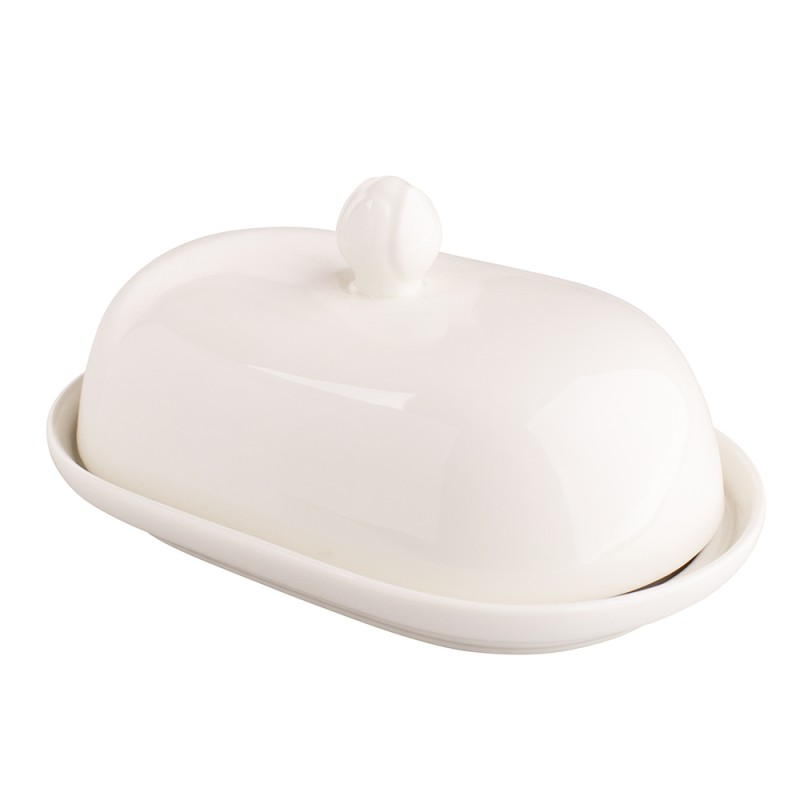 Porcelánová dóza na máslo Ecru MariaPaula - Altom Design