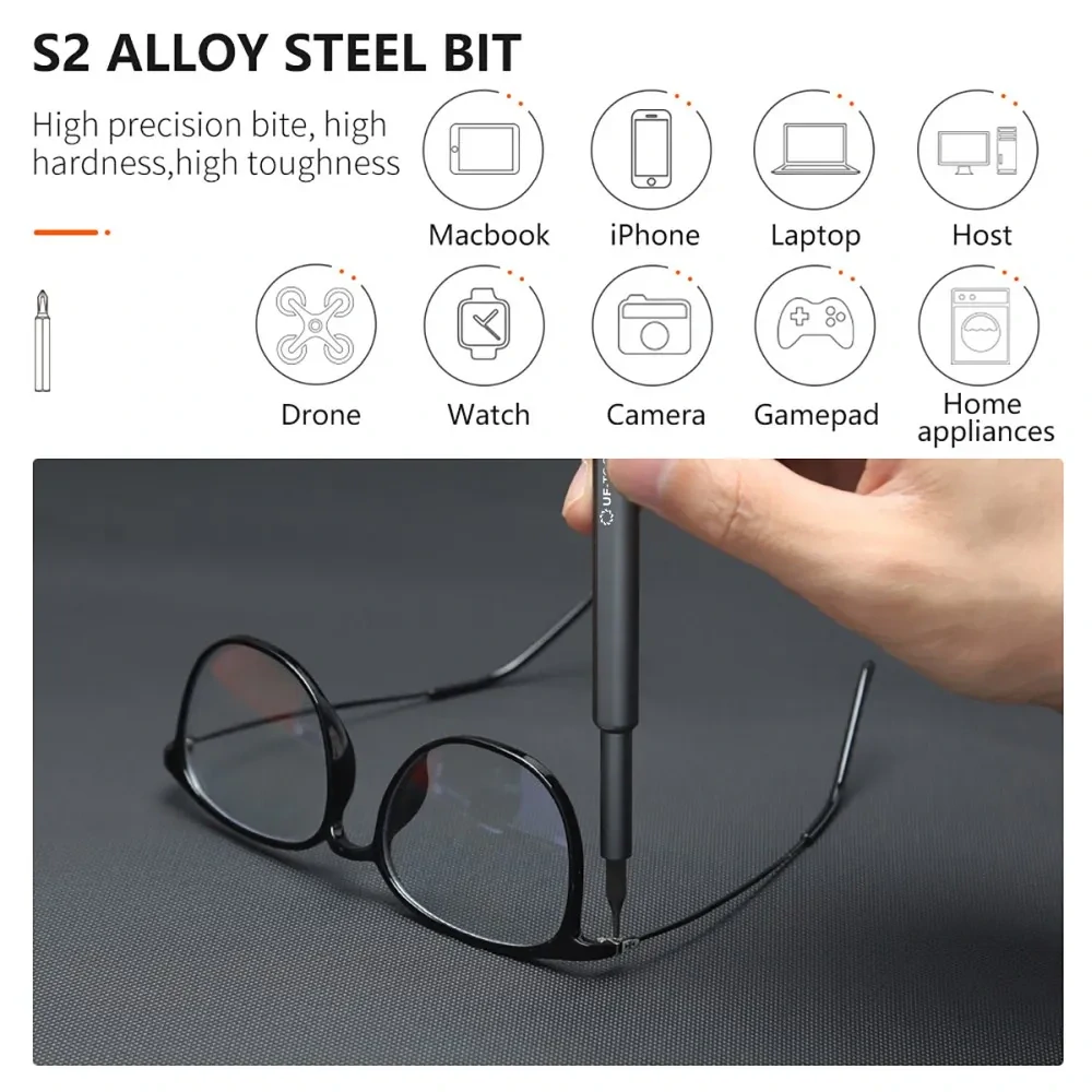 Sada přesných šroubováků UF-TOOLS 48 v 1