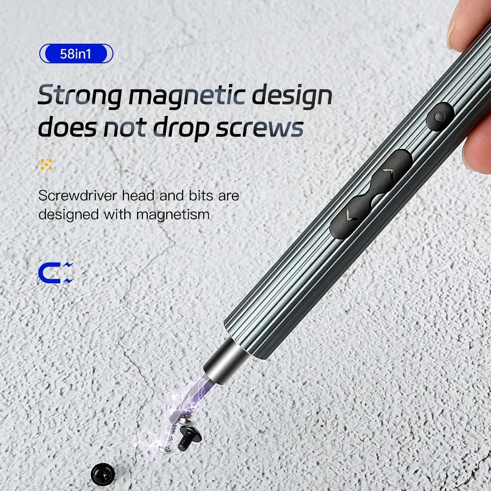 Elektrický šroubovák N20 s výměnnými bity a magnetizérem UF-TOOLS