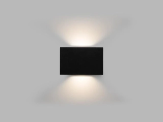 LED2 Svítidlo nástěnné BLADE 3000K 2x 6W 500lm ANTRACIT IP54 - LED2 Lighting