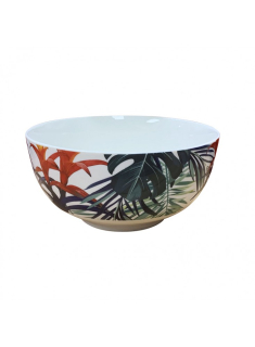 Porcelánová miska Džungle bílá- Altom design